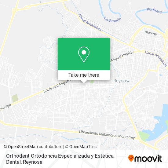 Orthodent Ortodoncia Especializada y Estética Dental map