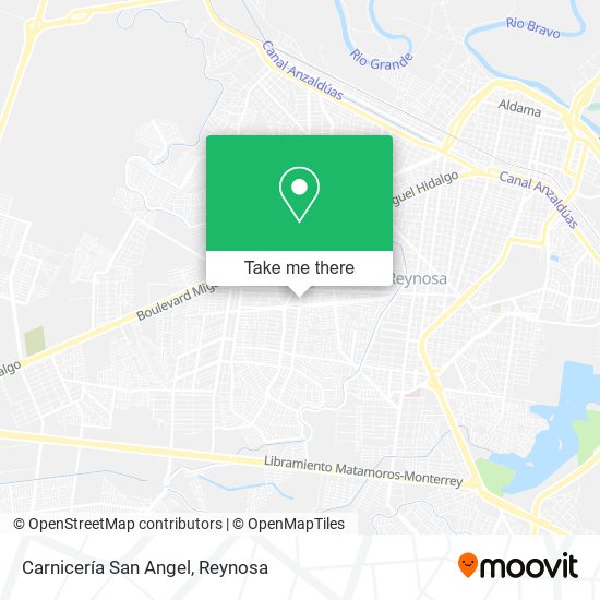 Carnicería San Angel map