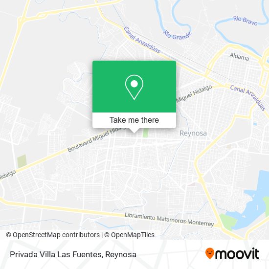 Mapa de Privada Villa Las Fuentes