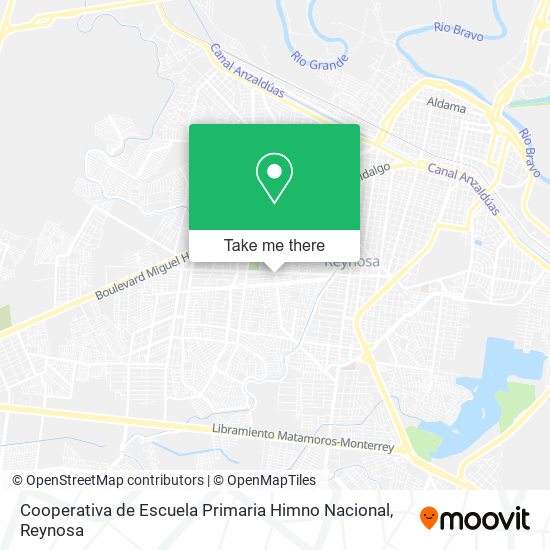 Cooperativa de Escuela Primaria Himno Nacional map