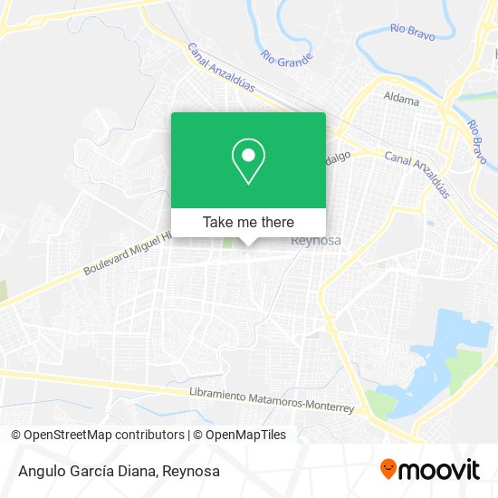 Angulo García Diana map