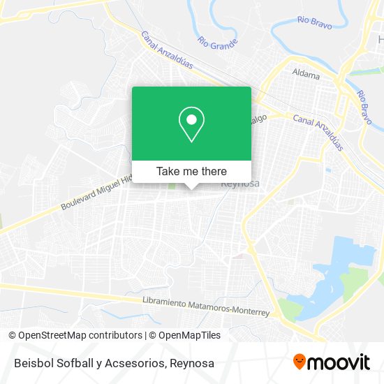 Beisbol Sofball y Acsesorios map