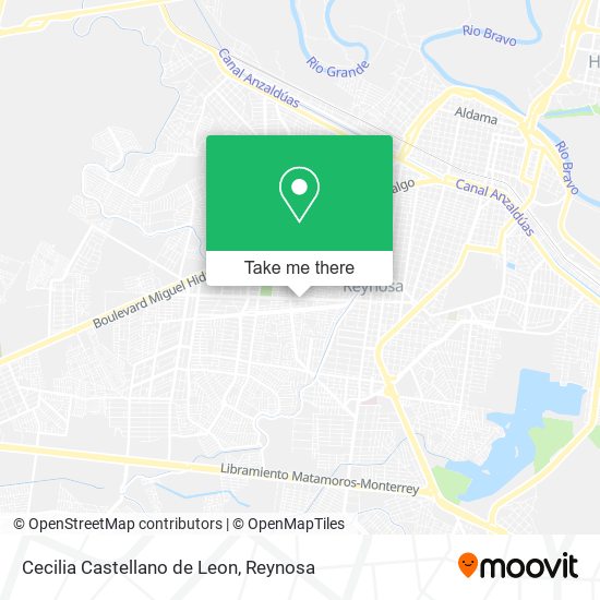 Cecilia Castellano de Leon map