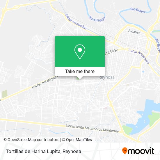 Tortillas de Harina Lupita map