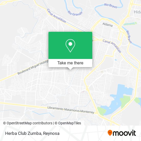 Herba Club Zumba map