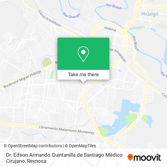 Dr. Edson Armando Quintanilla de Santiago Médico Cirujano map