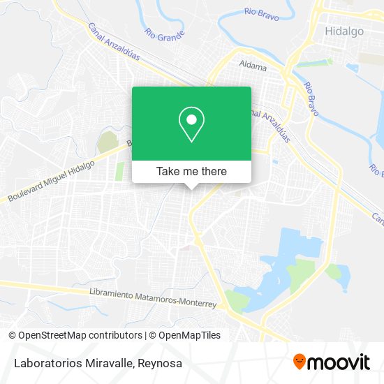 Laboratorios Miravalle map
