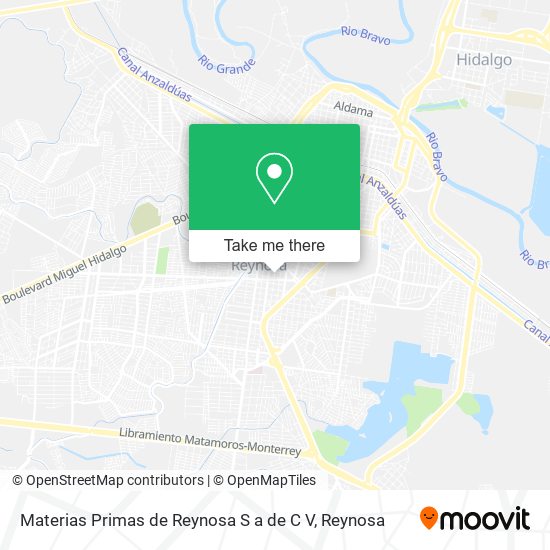 Materias Primas de Reynosa S a de C V map