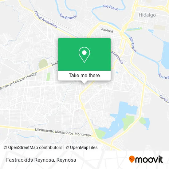 Fastrackids Reynosa map