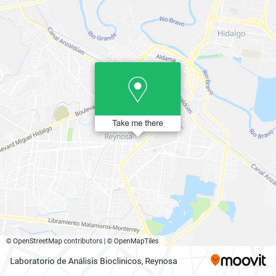 Laboratorio de Análisis Bioclinicos map