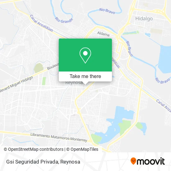 Gsi Seguridad Privada map