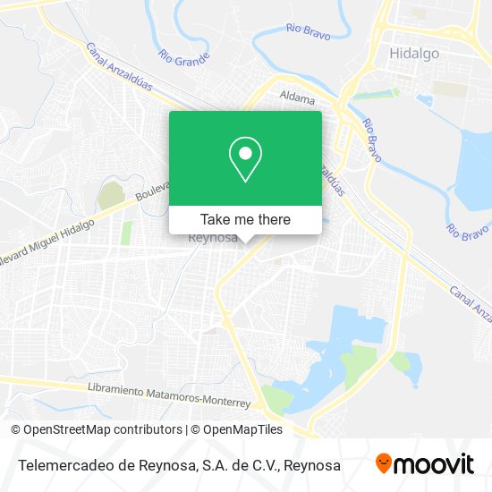 Mapa de Telemercadeo de Reynosa, S.A. de C.V.