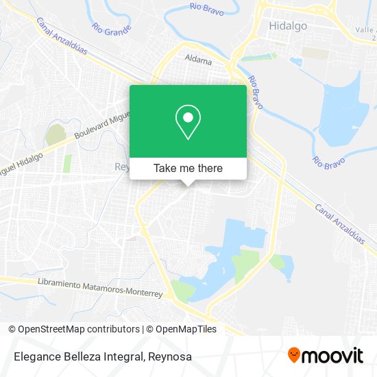 Elegance Belleza Integral map