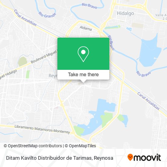 Ditam Kavilto Distribuidor de Tarimas map