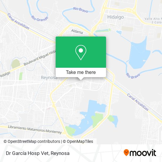 Mapa de Dr García Hosp Vet