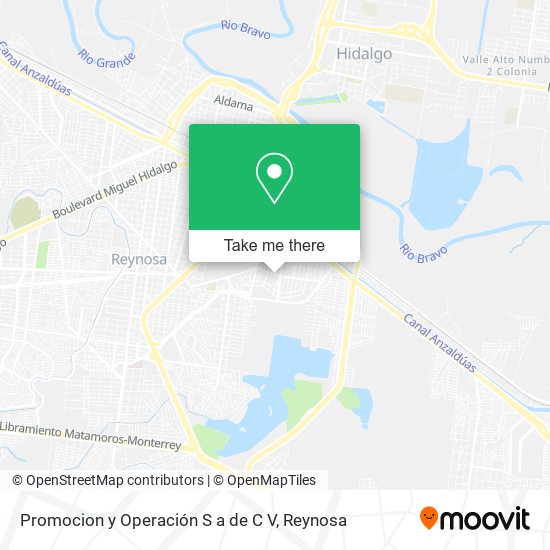 Promocion y Operación S a de C V map