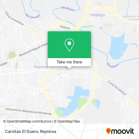 Mapa de Carnitas El Guero