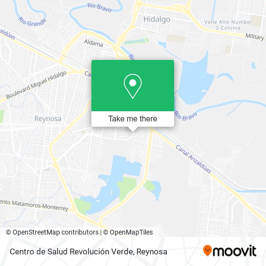 Centro de Salud Revolución Verde map