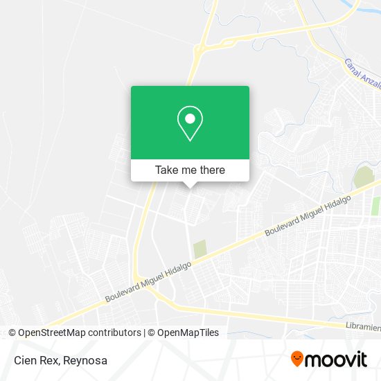 Mapa de Cien Rex