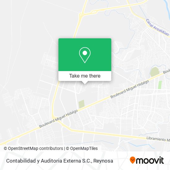 Contabilidad y Auditoria Externa S.C. map