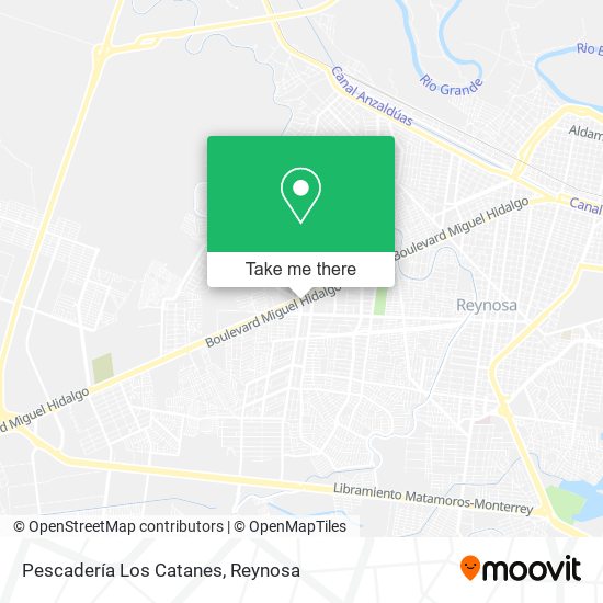Mapa de Pescadería Los Catanes