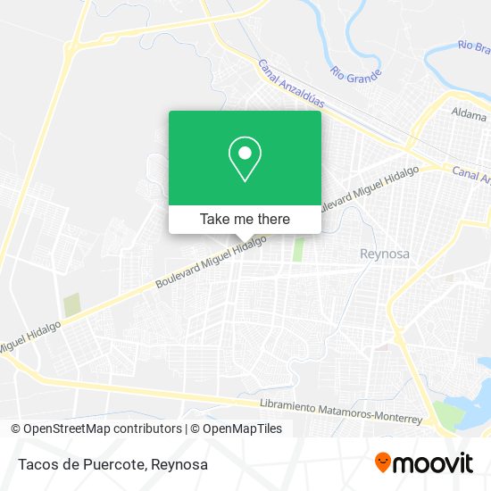 Tacos de Puercote map