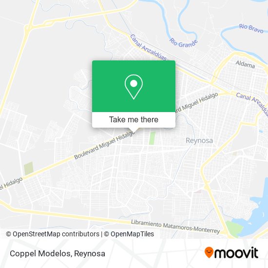 Coppel Modelos map