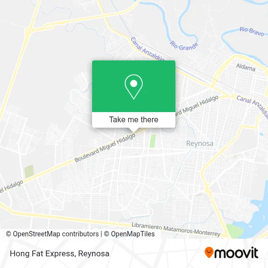 Hong Fat Express map