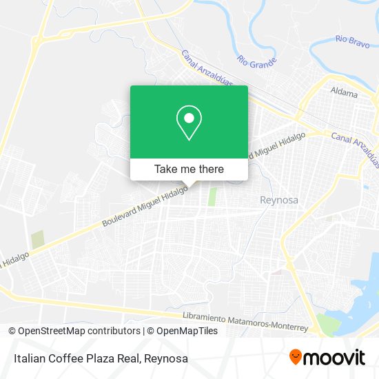 Italian Coffee Plaza Real map