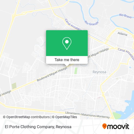 Mapa de El Porte Clothing Company