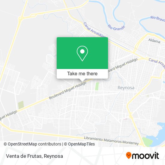 Mapa de Venta de Frutas
