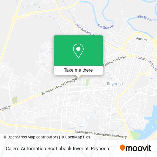 Cajero Automático Scotiabank Inverlat map