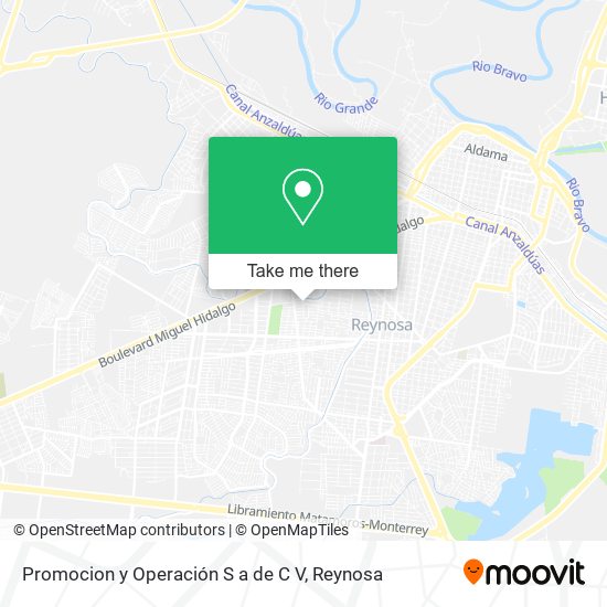 Promocion y Operación S a de C V map