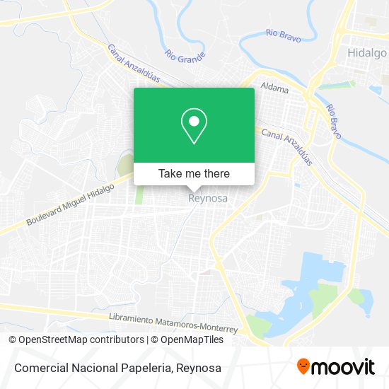 Comercial Nacional Papeleria map