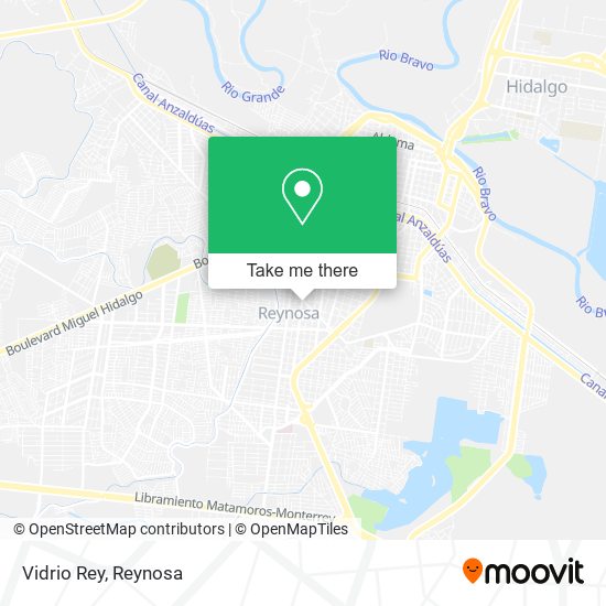 Mapa de Vidrio Rey