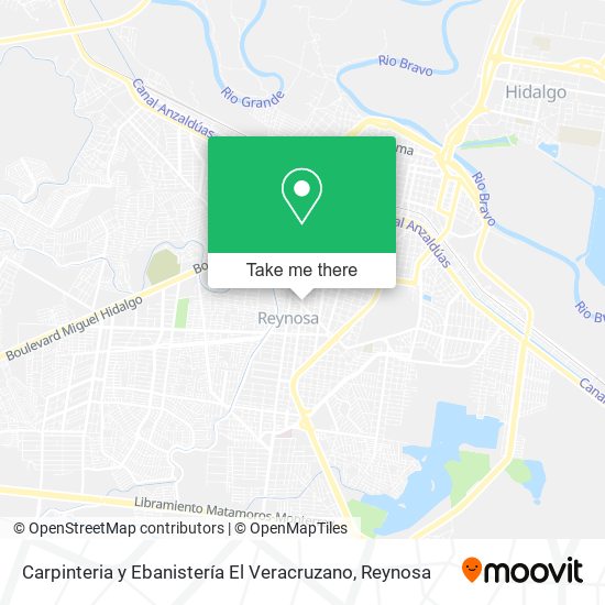 Carpinteria y Ebanistería El Veracruzano map
