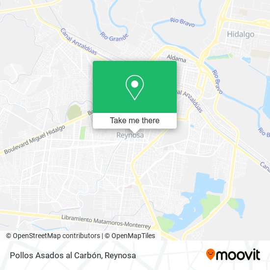 Pollos Asados al Carbón map