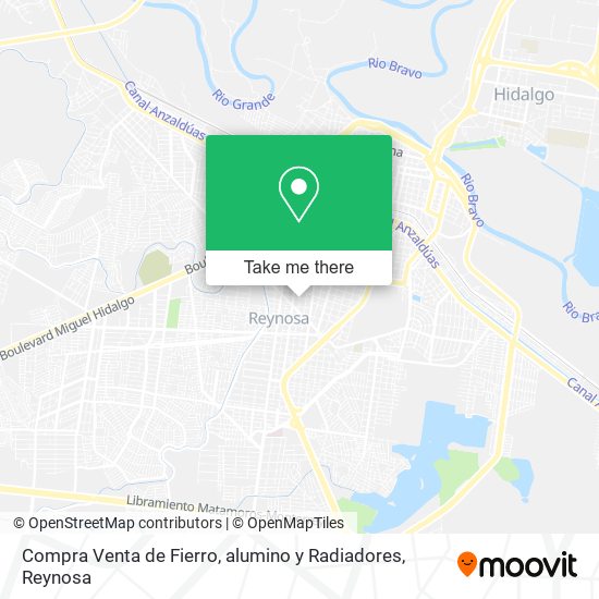 Compra Venta de Fierro, alumino y Radiadores map