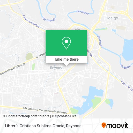 Librería Cristiana Sublime Gracia map