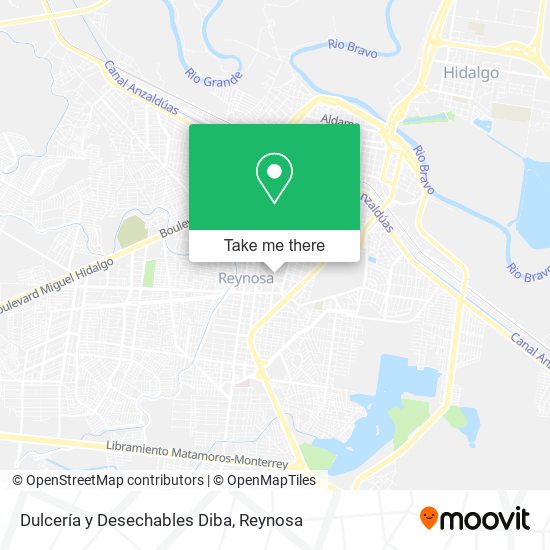 Dulcería y Desechables Diba map