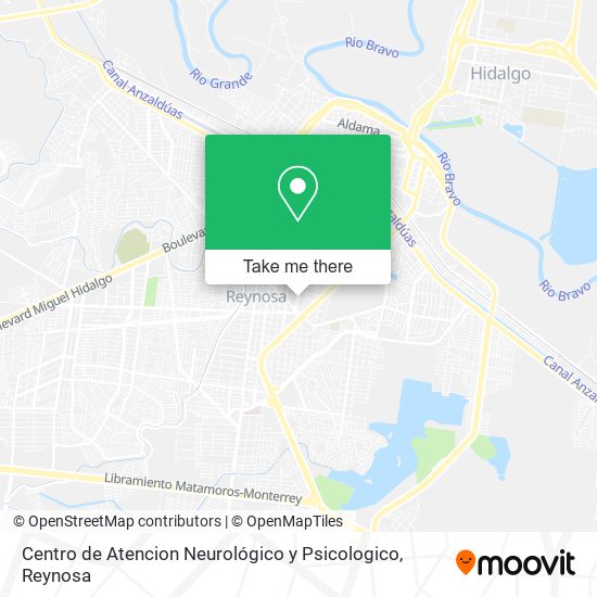 Centro de Atencion Neurológico y Psicologico map