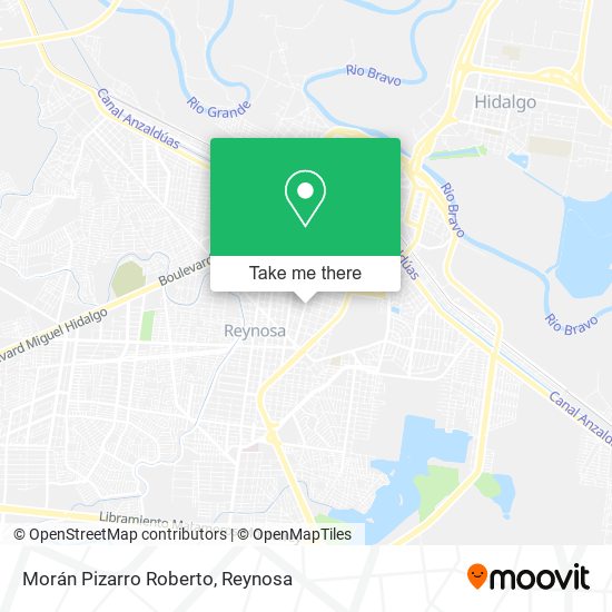 Morán Pizarro Roberto map