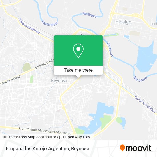 Empanadas Antojo Argentino map