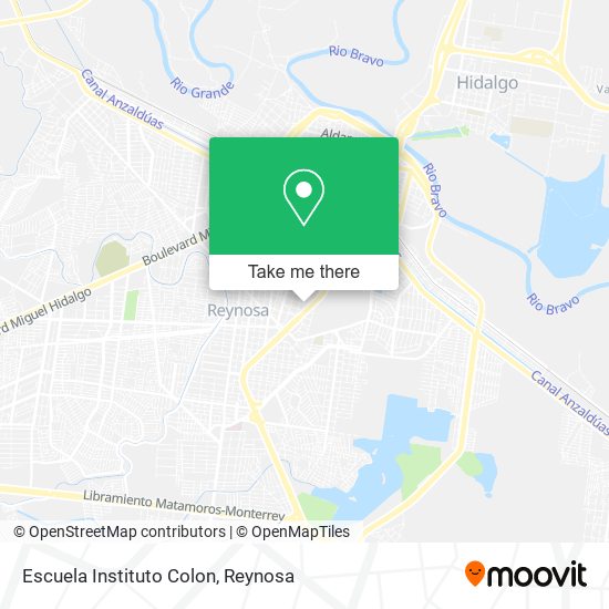 Escuela Instituto Colon map