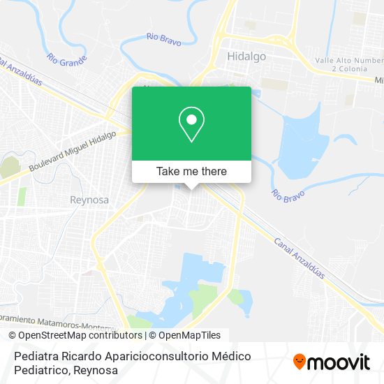 Pediatra Ricardo Aparicioconsultorio Médico Pediatrico map