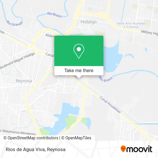 Ríos de Agua Viva map