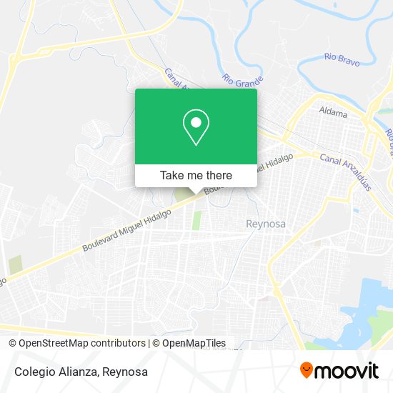Mapa de Colegio Alianza