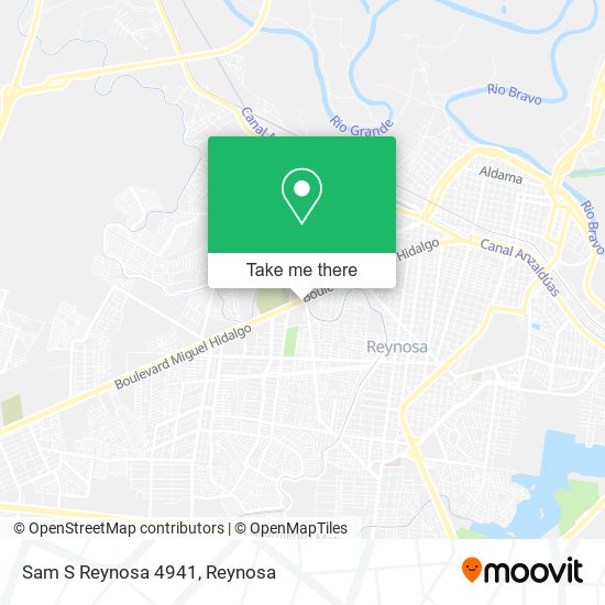 Sam S Reynosa 4941 map