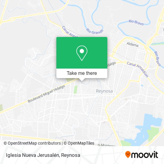 Iglesia Nueva Jerusalén map