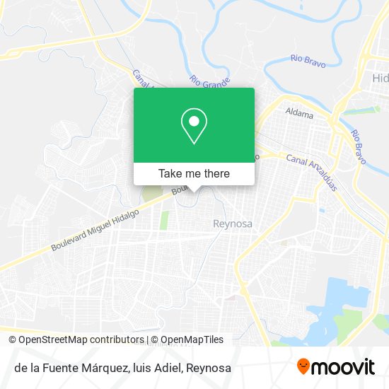 de la Fuente Márquez, luis Adiel map